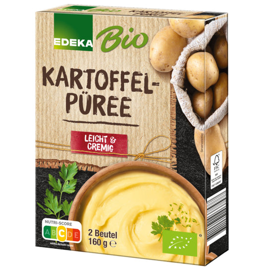 Edeka Bio Kartoffel Püree locker & cremig 160 g