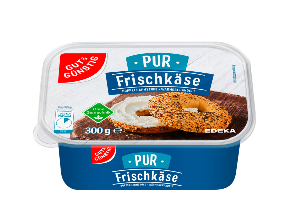 GUT&GÜNSTIG Frischkäse Pur 65% Fett i. Tr. 300 g