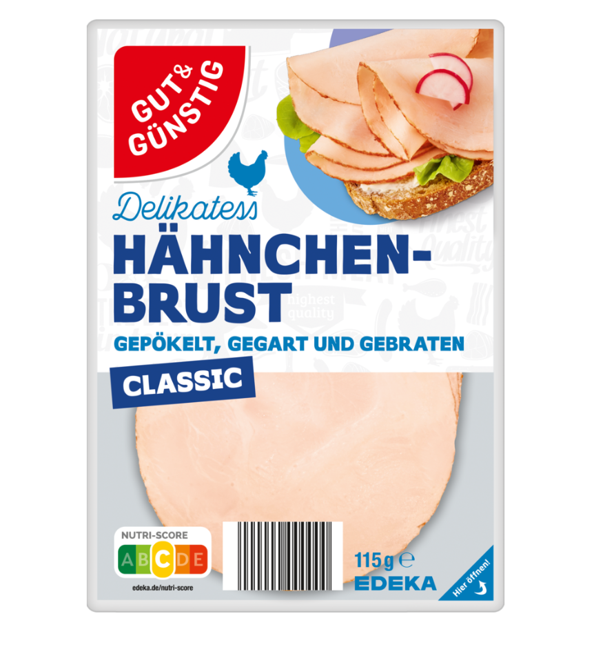 GUT&GÜNSTIG Hähnchenbrust 115 g