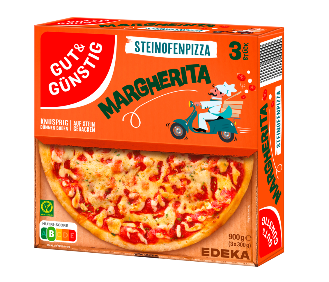 GUT&GÜNSTIG Steinofenpizza Margherita 900 g
