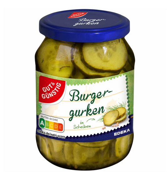 Gut&Günstig Burger Gurken 330 g