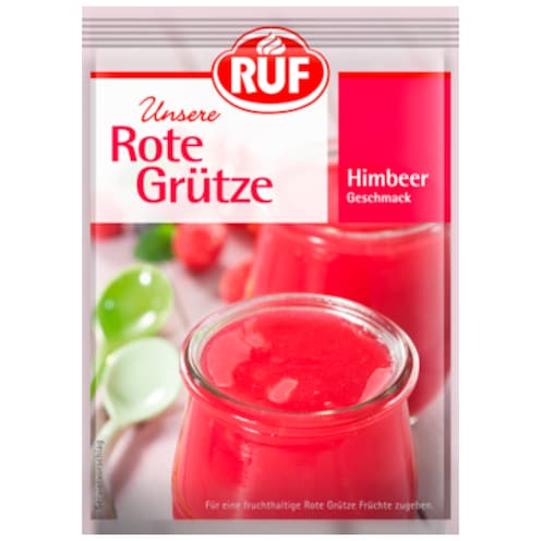 RUF Rote Grütze Himbeer-Geschmack 40 g