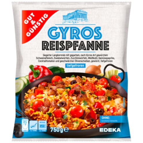 GUT&GÜNSTIG Gyros-Reispfanne 750 g