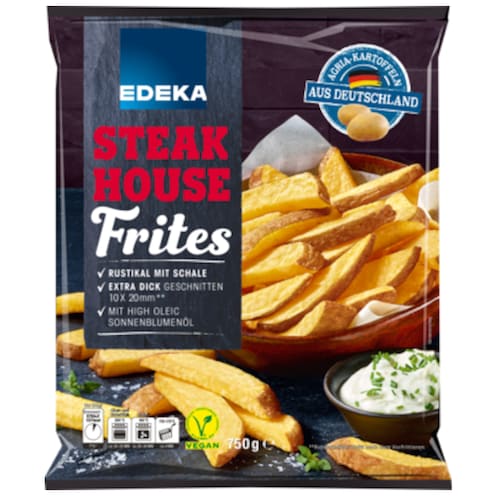 EDEKA Steakhouse Fries mit Schale 750 g
