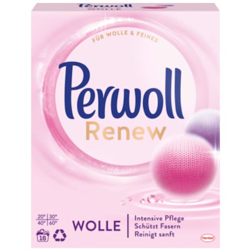 Perwoll Renew Wolle & Feines 16 Waschladungen