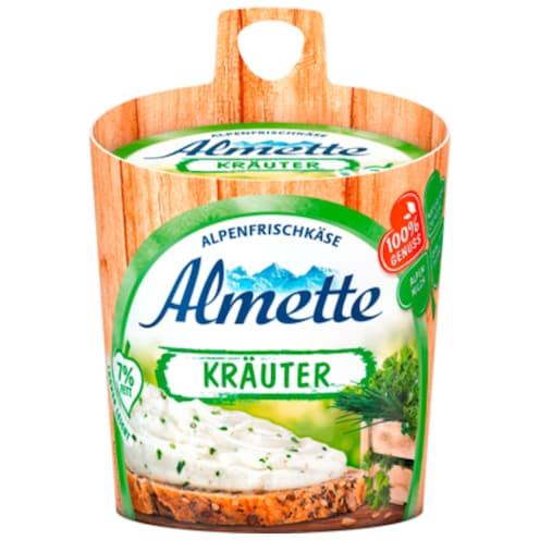 Almette Alpenfrischkäse Kräuter 30 % Fett i. Tr. 150 g
