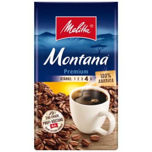 Melitta Montana Premium Filterkaffee gemahlen 500 g
