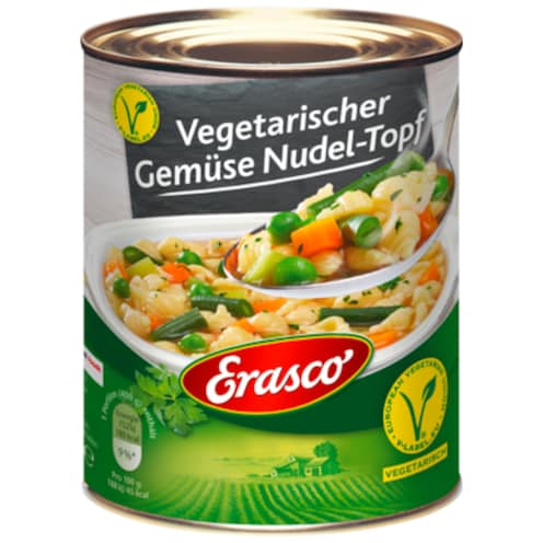Erasco Vegetarischer Gemüse Nudel-Topf 800 g