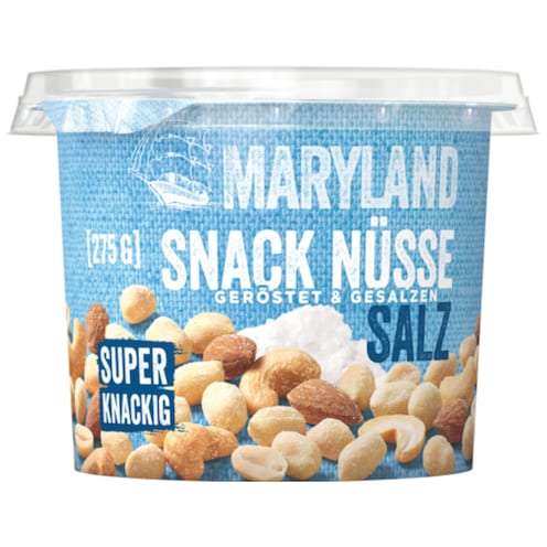 Maryland Snack Nüsse geröstet und gesalzen 275 g