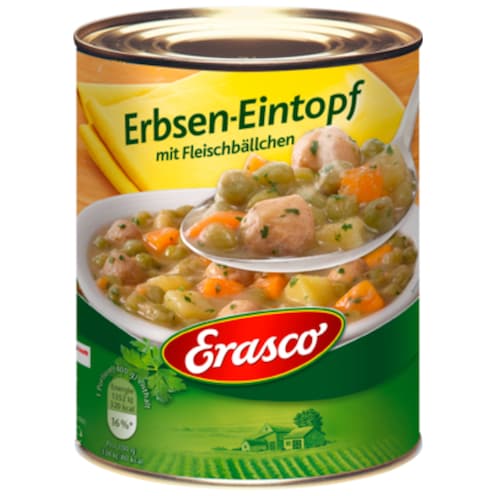 Erasco Erbsen-Eintopf mit Fleischbällchen 800 g