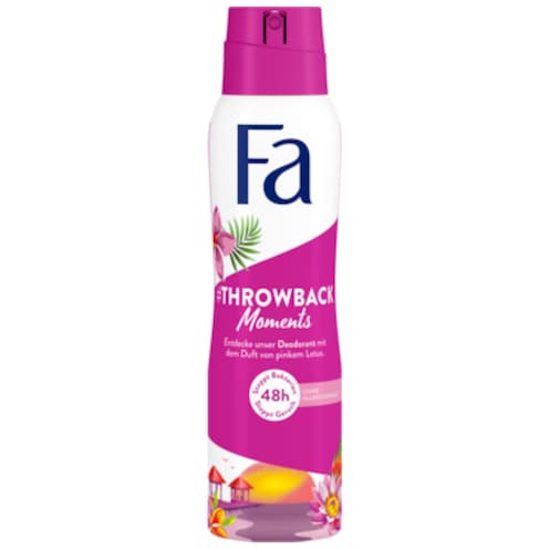 Fa Throwback Moments Sunset Love Deospray 150 ml