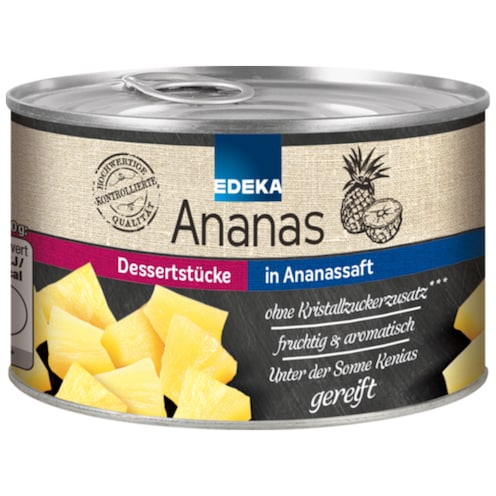 EDEKA Ananas-Dessertstücke 227 g
