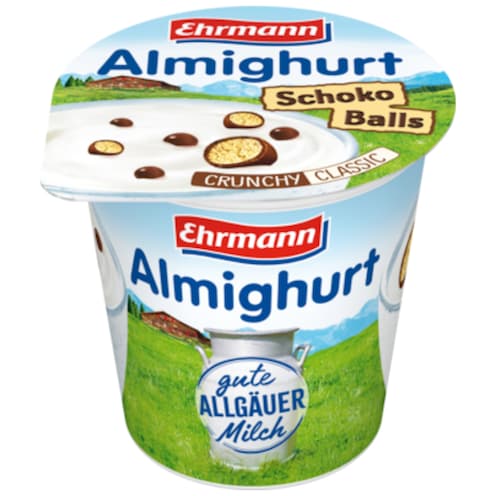 Ehrmann Almighurt Schoko Balls Crunchy-Classic 3,8 % Fett 150 g