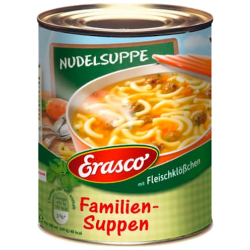 Erasco Familien-Suppen - Nudelsuppe 800 ml