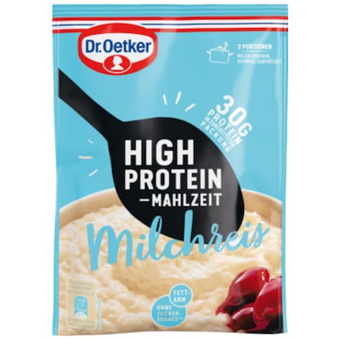 Dr.Oetker High Protein Mahlzeit Milchreis 104 g für 400 ml