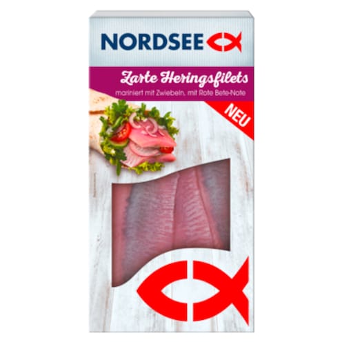 Nordsee Heringsfilets Zwiebel,Rote Bete 170 g