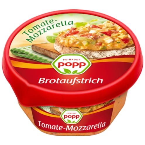 Popp Brotaufstrich Tomate-Mozzarella 150 g