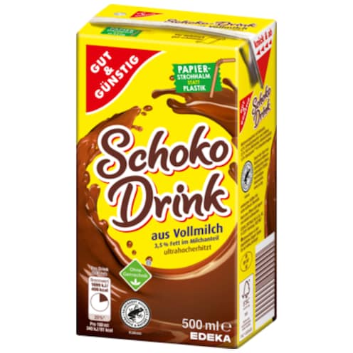 GUT&GÜNSTIG Schoko-Drink 500 ml