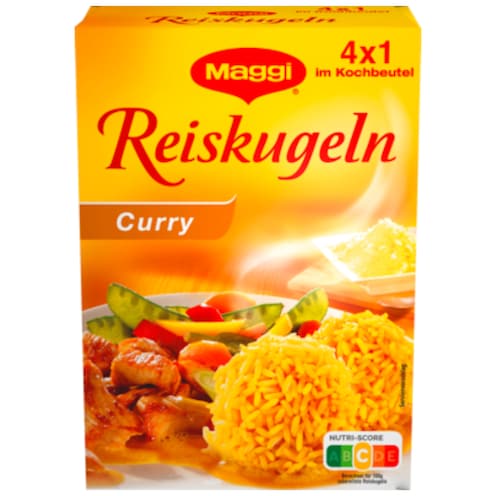 Maggi Reiskugeln Curry 4 Stück
