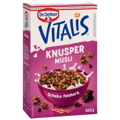 Dr.Oetker Vitalis Knusper Müsli Schoko feinherb 600 g