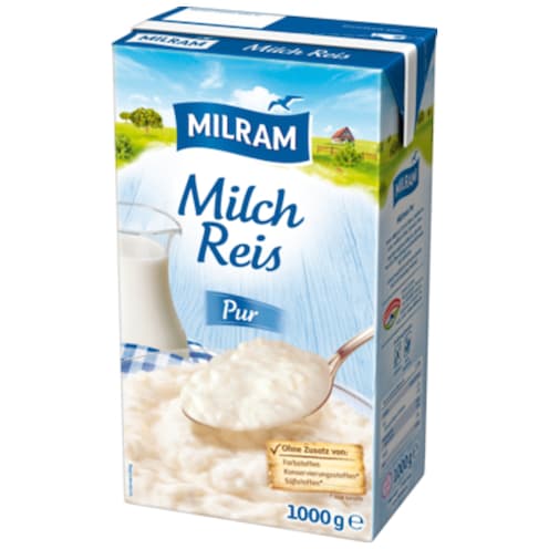 MILRAM Milchreis Pur 1 kg