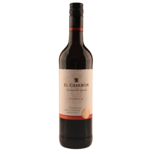 El Caseron Wein aus Spanien rot 0,75 l