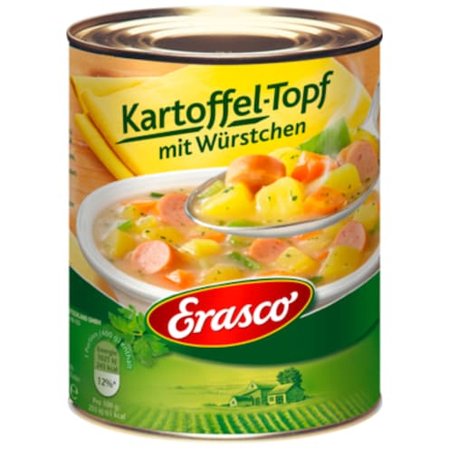 Erasco Kartoffel-Topf mit Würstchen 800 g
