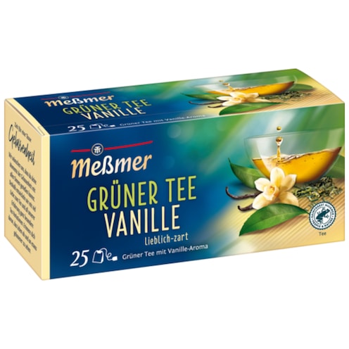 Meßmer Grüner Tee Vanille 25 Teebeutel