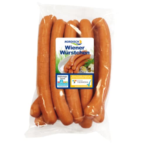NORDISCH Wiener Würstchen 10 x 75 g