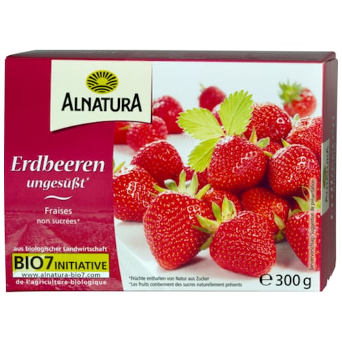 Alnatura Bio Erdbeeren ungesüßt 300 g