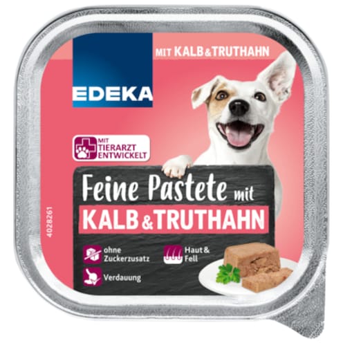 EDEKA Feine Pastete mit Kalb & Truthahn 150 g