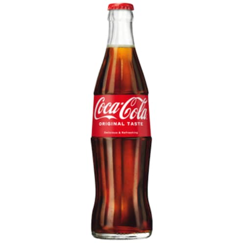 Coca-Cola Original Taste 0,33 l Glas