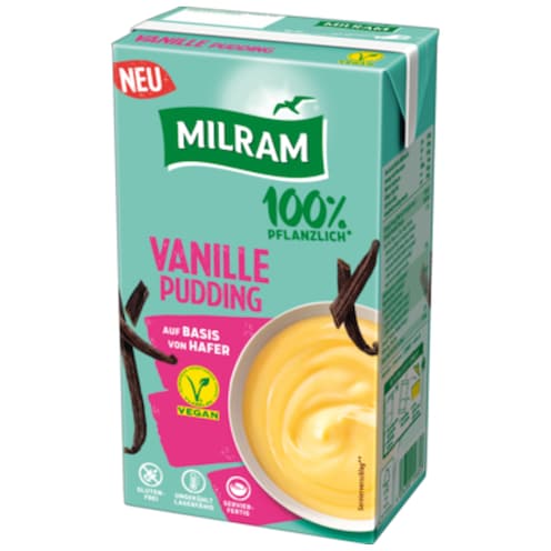 MILRAM Hafer-Pudding Vanille vegan 1 kg