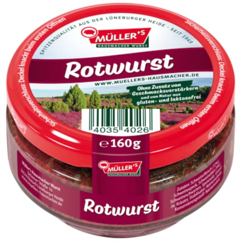 Müller's Rotwurst 160 g