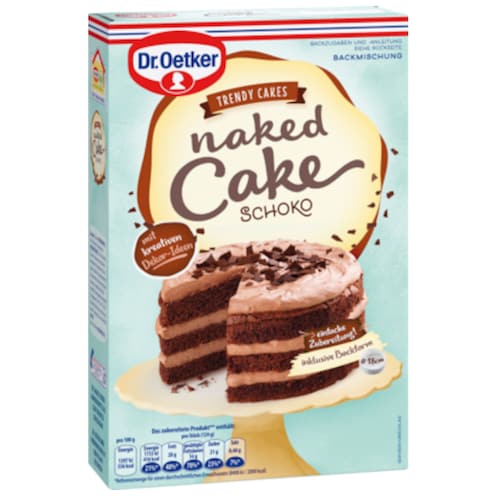 Dr.Oetker Naked Cake Joghurt Schoko 300 g