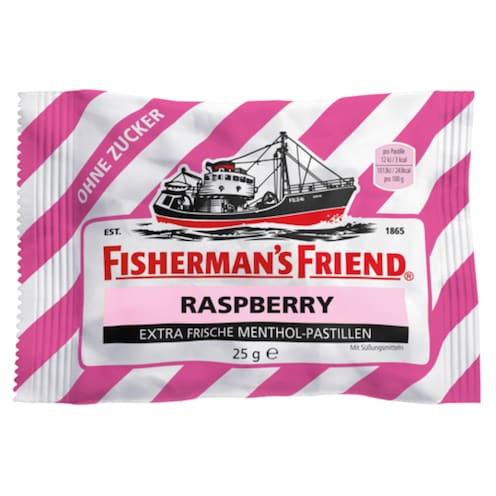 Fisherman's Friend Raspberry ohne Zucker Pastillen 25 g