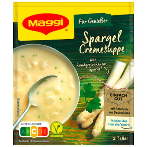 Maggi Für Genießer Spargel Cremesuppe für 2 Teller