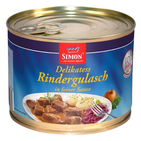 Simon Delikatess Rindergulasch 500 g