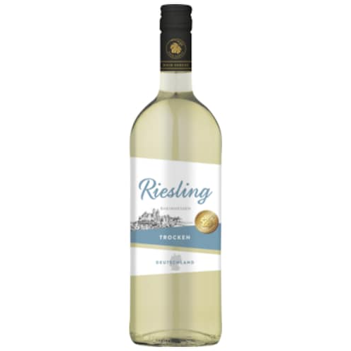 Wein-Genuss Riesling Rheinhessen Qualitätswein weiß 1 l