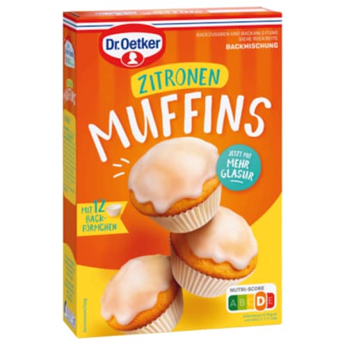 Dr.Oetker Zitronen Muffins 455 g