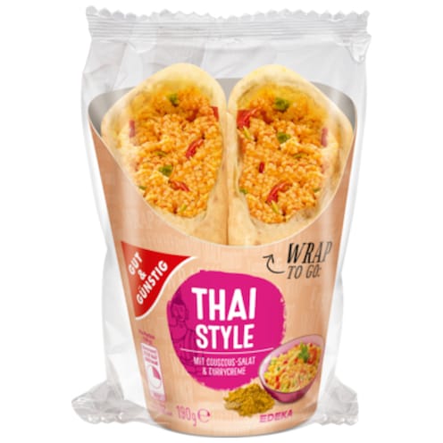 GUT & GÜNSTIG Wrap Thai-Couscous 190 g