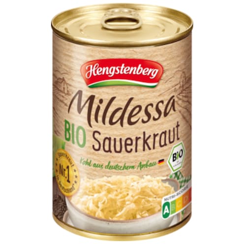 Hengstenberg Bio Mildessa Sauerkraut 400 g