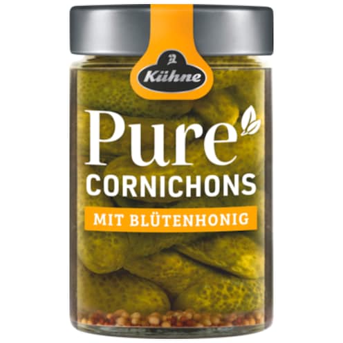 Kühne Pure Cornichons Blütenhonig 310 g