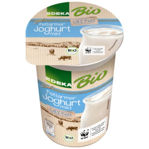 EDEKA Bio Fettarmer Joghurt mild 500 g
