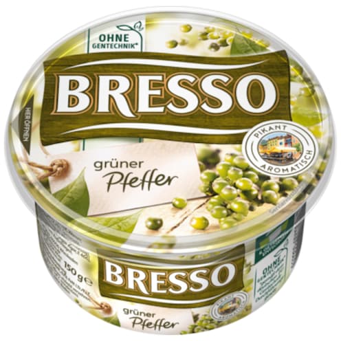 Bresso Frischkäse Grüner Pfeffer 60 % Fett i. Tr. 150 g