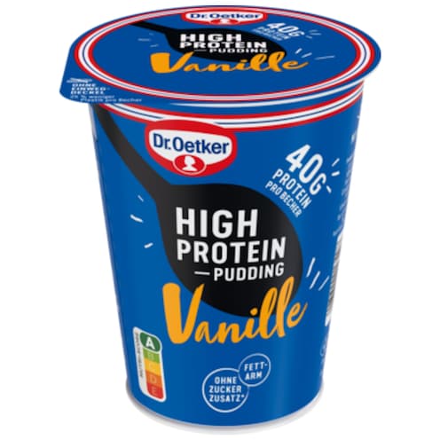 Dr.Oetker High Protein Pudding Vanille 400 g