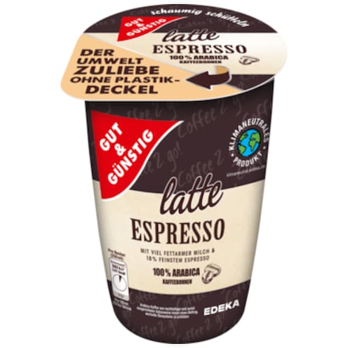 GUT&GÜNSTIG Latte Espresso 250 ml