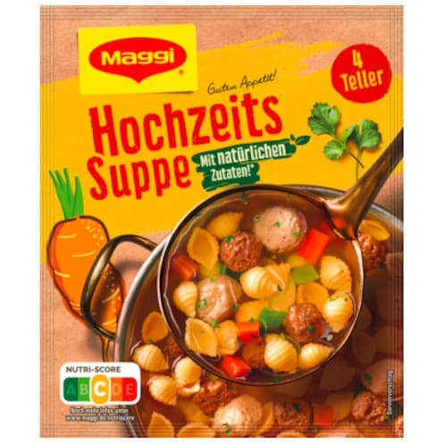 Maggi Guten Appetit Hochzeits-Suppe für 4 Teller