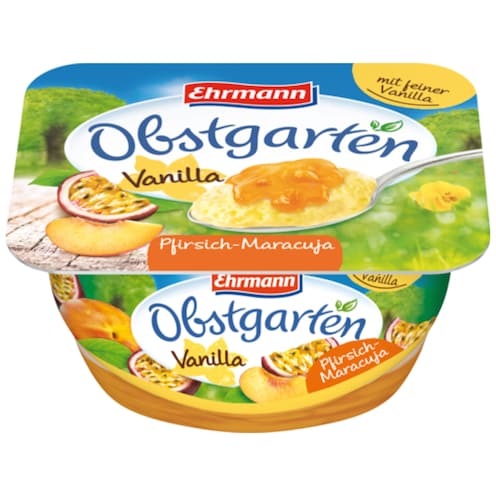 Ehrmann Obstgarten Vanilla Pfirsich-Maracuja 5,5 % Fett 125 g