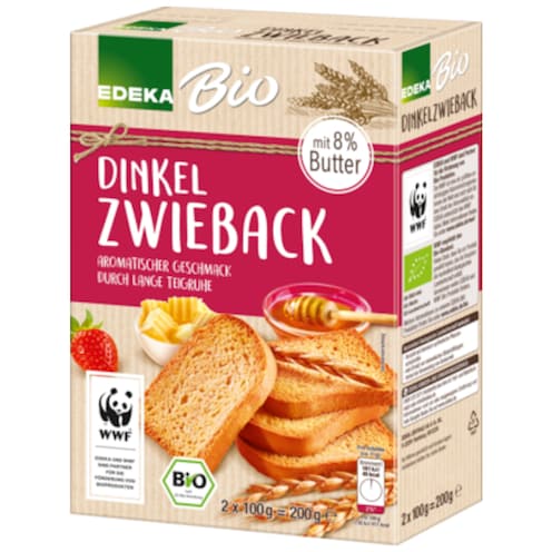EDEKA Bio Dinkel-Zwieback 200 g